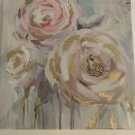 Pink Flowers Wall Art 8”x 8”