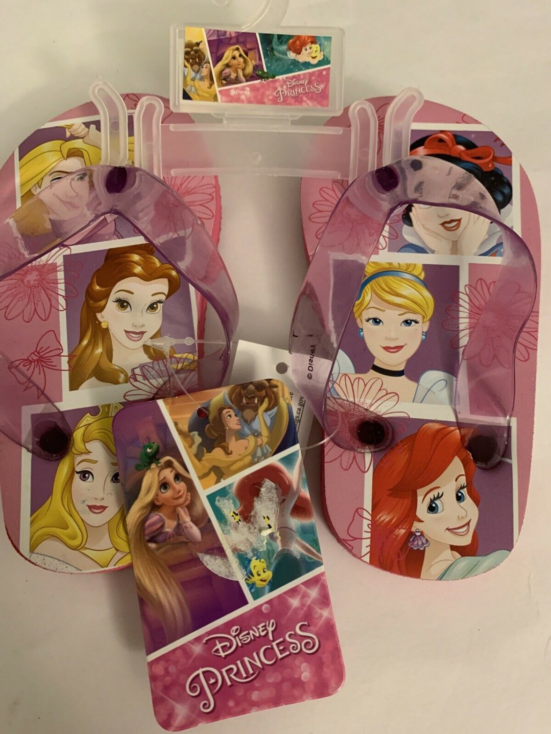 New Disney Princess size 5/6 flip flops sandals pool shoes Summer gift