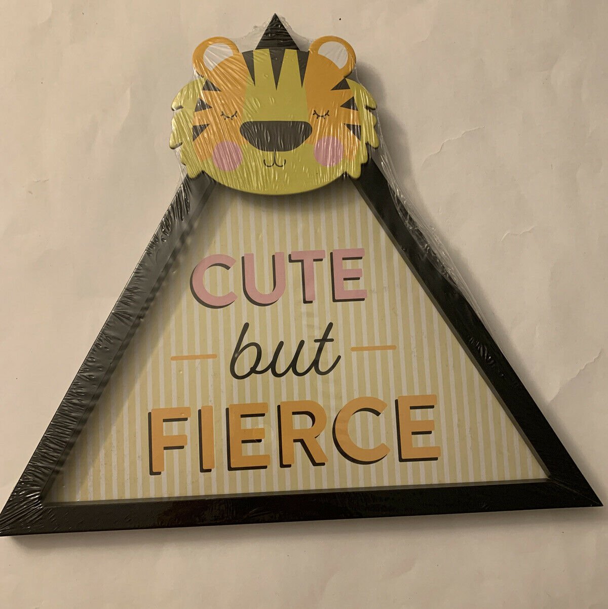Kids Motivational Wall Decor &acirc;��Cute But Fierce&acirc;��