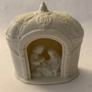 Jade Collection Dome Nativity Scene In Original Box