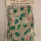 It’s A Party Cotton Gift Sacks Cloth Gift Bags Pink Plaid 3 Piece