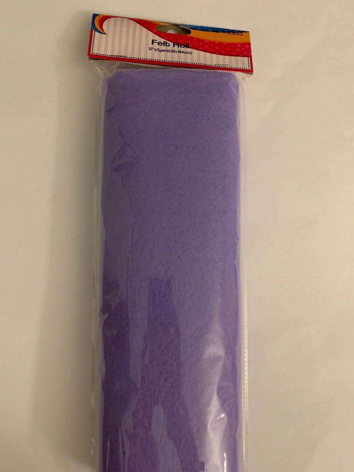 Purple Felt Roll 12&acirc;��x 2&acirc;��
