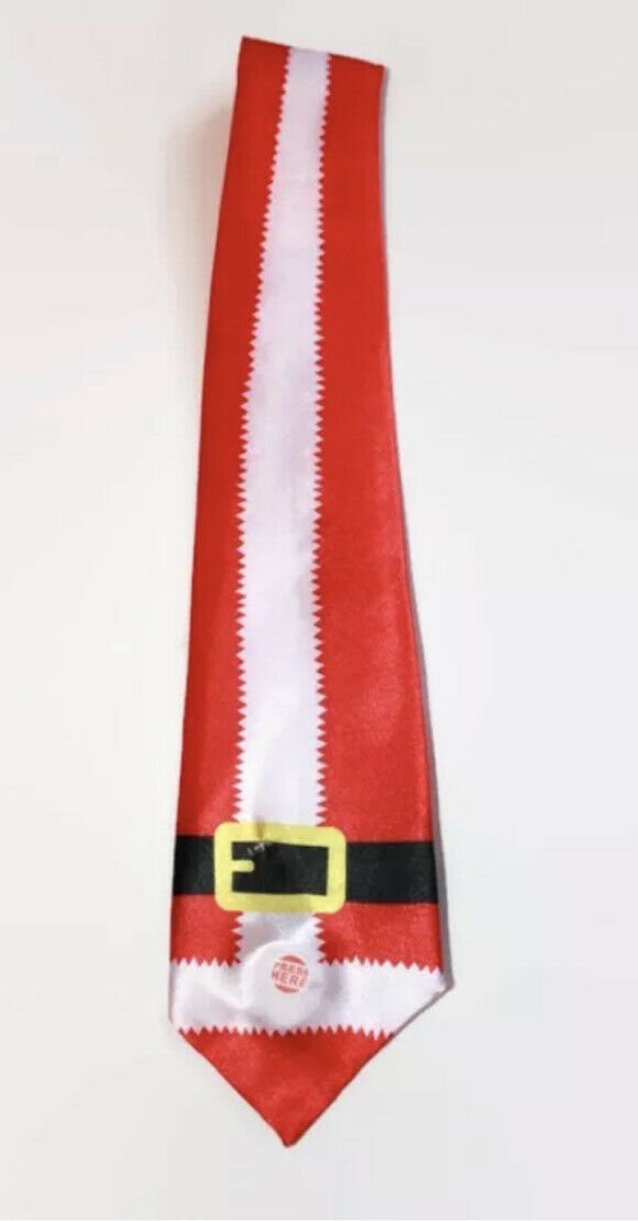 Musical Santa Tie