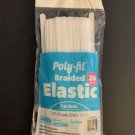 Fairfield Poly-fil Braided 0.24" Elastic 20 Yards