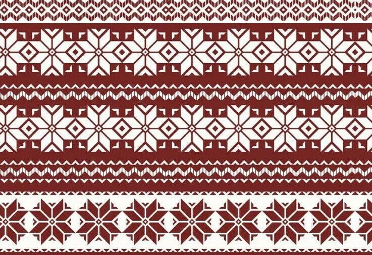 Nordic Red Stripe Fat Quarter 18&acirc;��x21&acirc;��