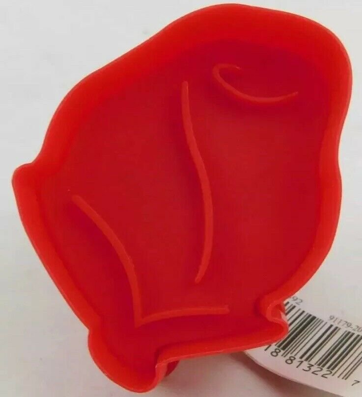 Celebrate It Valentine's Day Cookie Stamper Bakeware New Rose