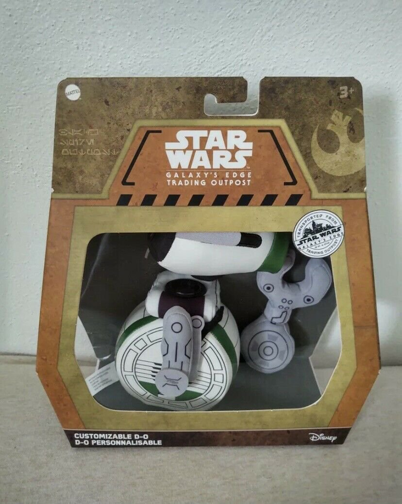 Disney Star Wars Galaxy's Edge Trading Outpost D-O Customizable Droid Plush