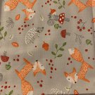 Fox And Forrest Critters Fat Quarter 20”x 21”