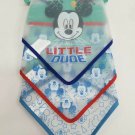 Disney Mickey Mouse Baby Boys' 3-Pack Bandana Bibs