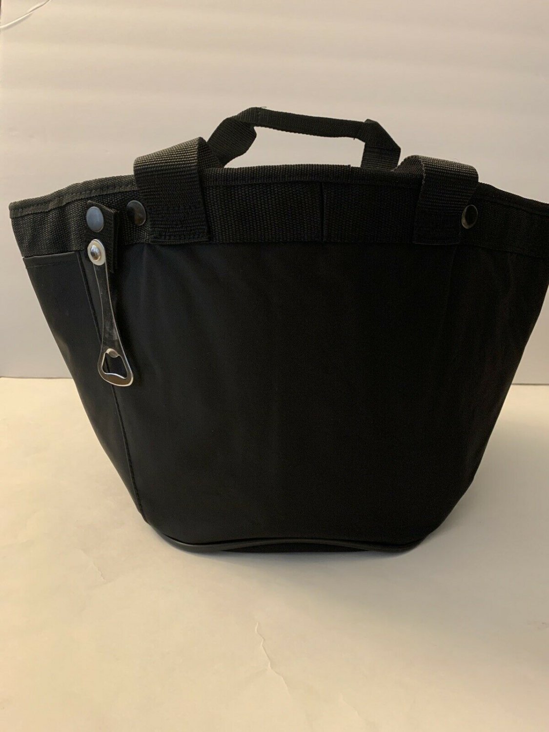 Black Nylon Cooler Bag / Bucket NWOT