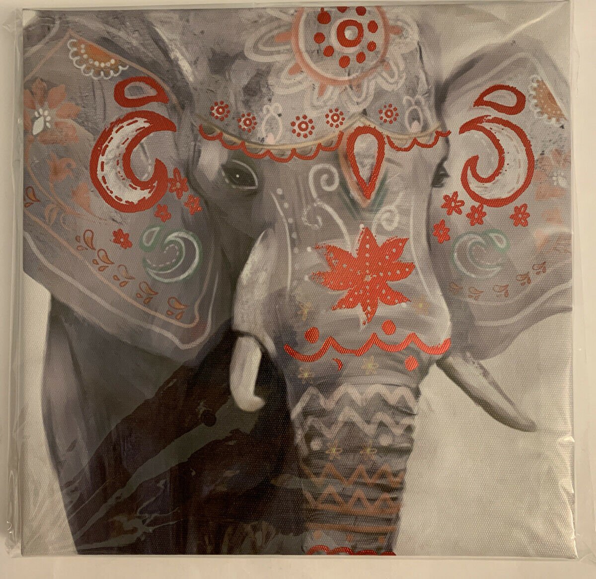 Elephant Wall Art 8&acirc;�� x 8&acirc;��