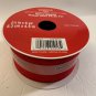 NEW Celebrate It VELVET RED Ribbon Wired Valentine Party 2 1/2" x 5 yd Sewn Edge