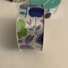 Waverly Inspirations Ribbon Blue Flowers. 3 Yards.