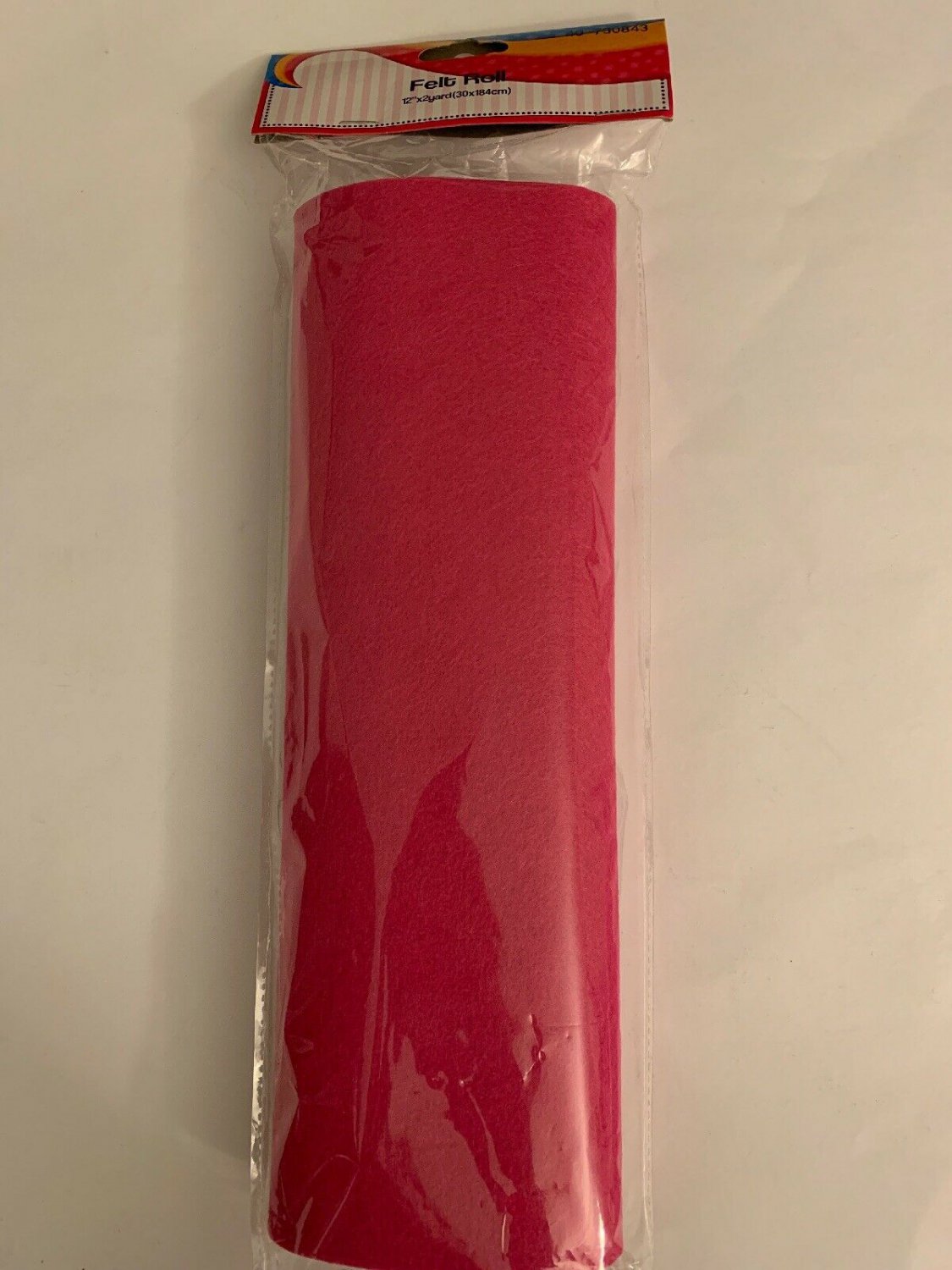 Hot Pink Felt Roll 12&acirc;��x 2&acirc;��
