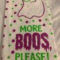 Ghost More Boos Please Flour Sack Kitchen Towel New