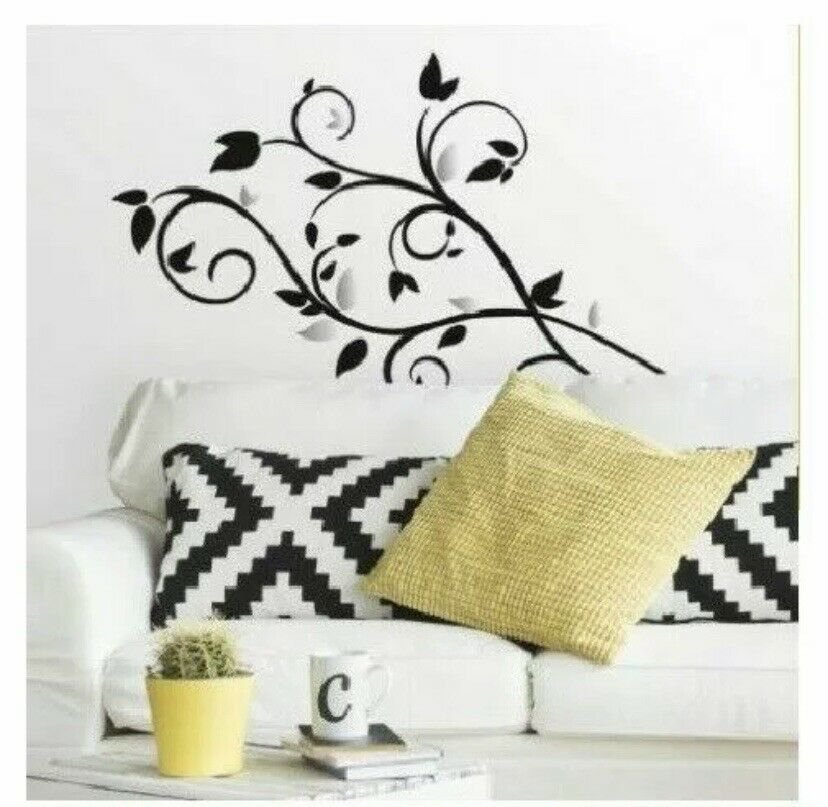 New RoomMates Removable Repositionable Reusable 57 Wall Decals Foil Leaves