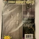 Halloween Torn Scary Creepy Cloth Curtain Panel drape tablecloth 30x72 fabric