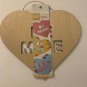 HandMade Modern Be Mine Wood Sign Unfinished DYI