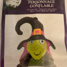 18” Inflatable Halloween Prop Decor – WITCH - NIP