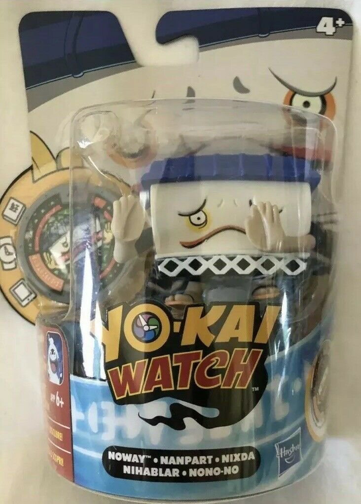 New Hasbro Yo Kai Watch Noway-nihablar- Nono-Character Anime with Medal