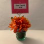 Picture Clip Card Holder Simulation Flower Pot Photo Frame