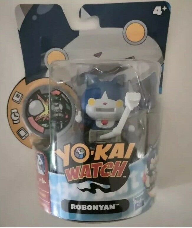 New Hasbro Yo Kai Watch Robonyan Character Anime with Medal