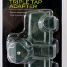 Wall Hugging Indoor Outdoor Triple Tap Adapter Living Solutions