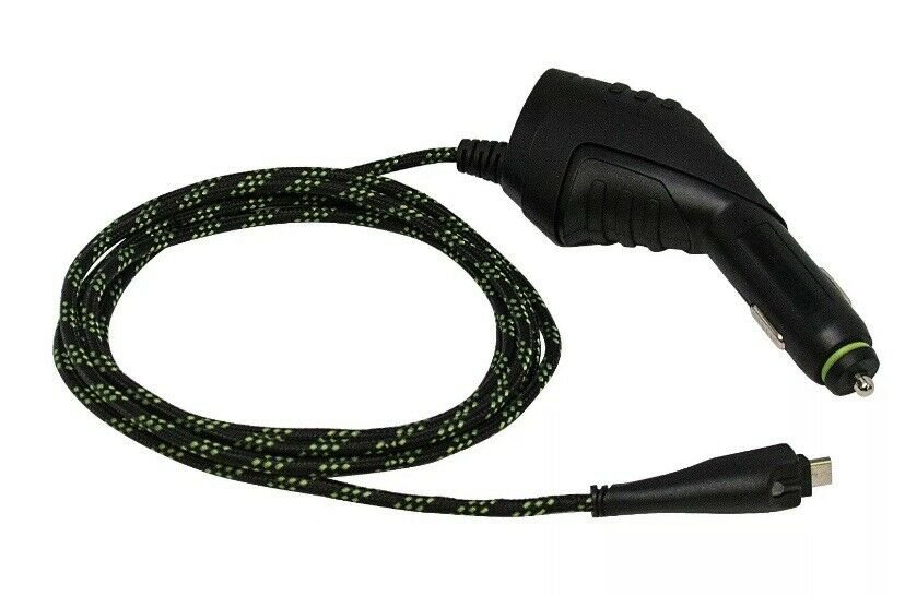 NIP Trucker Tough ClassicCharger Micro USB Car Charger with Flashlight Tip