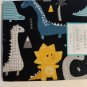 Dinosaurs Fat Quarter 18&acirc;��x21&acirc;�� Cotton