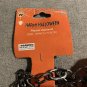 Jack-O-Lantern and chains plastic garland. NWT