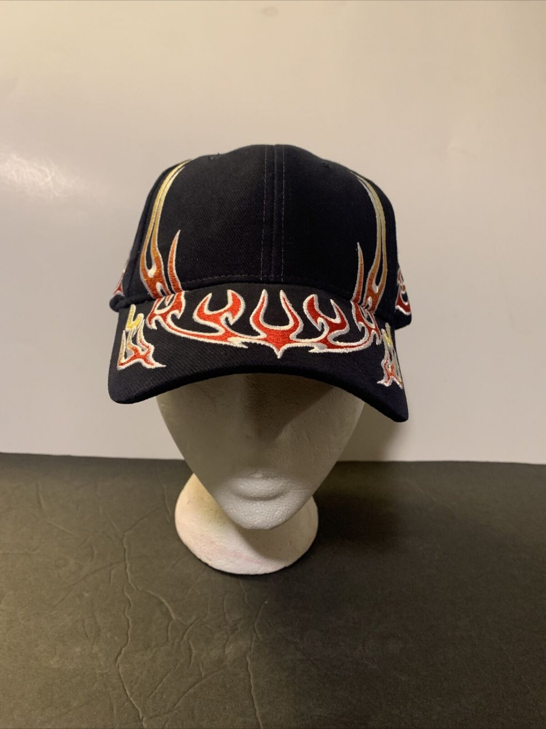 Head Shots by KC caps Flames. Black adjustable NWOT