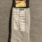 NEW The Office DUNDER MIFFLIN Crew Socks 1 Pair Gray/Light Gray NEW