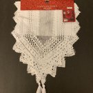 Christmas Lace Table Runner. New Measures 13” x 45”