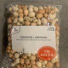 Bead Landing Wooden Bead Mix. Various Sizes New With Tags