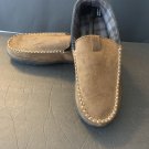 NEW MENS George BROWN MEMORY FOAM STEP IN SLIPPERS (13-14)