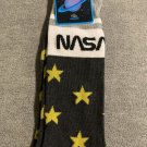 NEW MENS "NASA ASTRONAUT SPACE PROGRAM STARS 1 PAIR CREW SOCKS" Shoe Sz 6.5-12