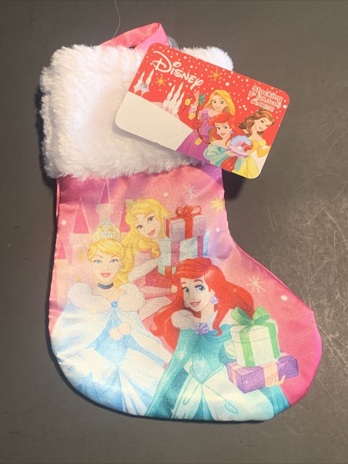 Disney Princess  8&acirc;�� christmas stocking NWT