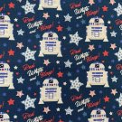 Star Wars R2-D2 fabric 1 yard Cotton. 44” Wide