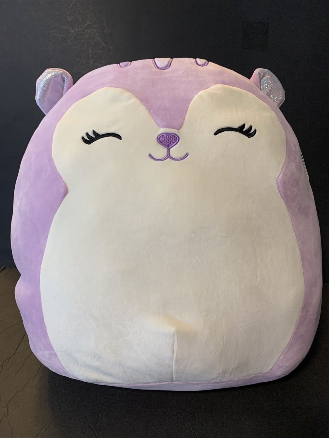 Squishmallow Sydnee the Squirrel 16” Kellytoy Purple NWT