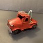 RED TIN TRUCK W/ CHRISTMAS TREE VTG STYLE ORNAMENT. 4&acirc;��x 2" new w/tag