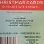 12 Christmas cards 6&acirc;��x6&acirc;�� new
