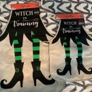 MOMMY & ME 2 HALLOWEEN WITCH FUNNY APRON "Witch In Training" New W/Tags