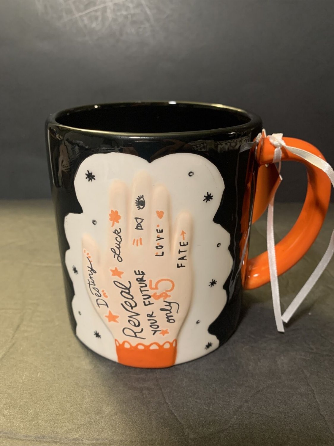 16oz Palm Reading Fortune Telling Palmistry Metaphysical Zodiac Coffee Cup Mug
