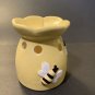 &acirc;��Bee&acirc;�� Ceramic Wax Melt Warmer Tealight Candle Holder And Bee Sign Gift Set New