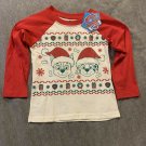 Nickelodeon Boy’s Paw Patrol Holiday Tee, Size 4 Long Sleeve. NWT