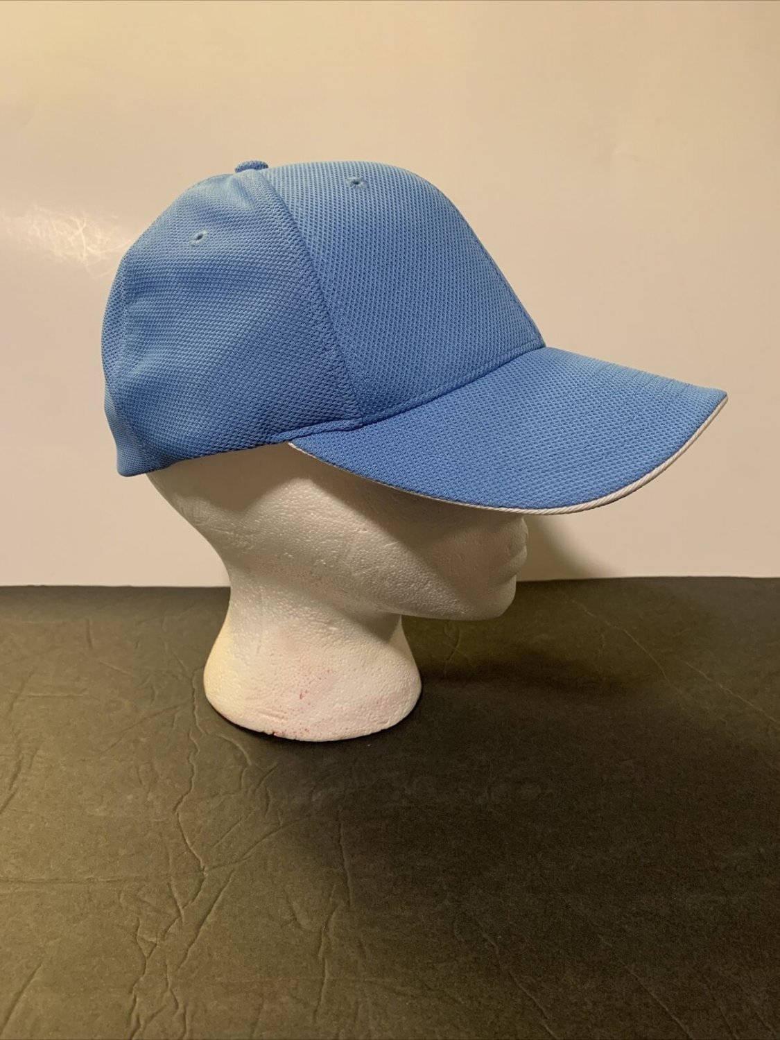 Nu - Fit Pro Style Cotton Spandex Sky Blue Stretch Cap BRAND NEW! One Size