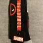 Bioworld Marvel Deadpool Men's Single Pair Crew Socks NEW