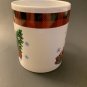 Red Truck Buffalo Print Coffee Mug New
