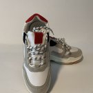 Yoki Women “Tubuler” Lace Up Sneakers  Size US 7 White Red Grey