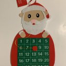 Santa Claus Premium Felt Fabric Advent Countdown Calendar Hanging Decoration